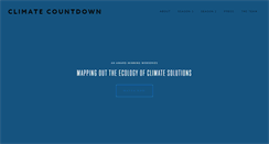 Desktop Screenshot of climatecountdown.org
